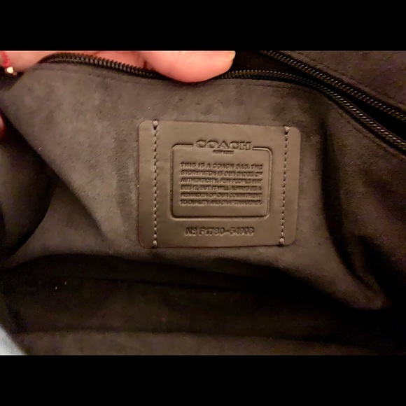 In like new condition Authentic Coach laptop bag - Picture 5 of 5